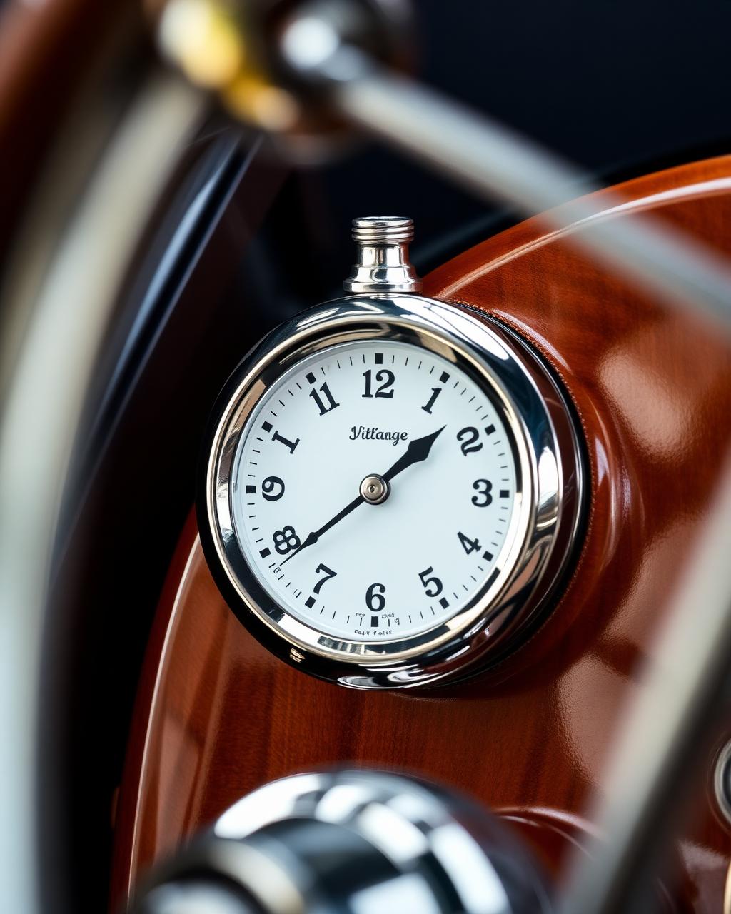Pavone Helm Clock