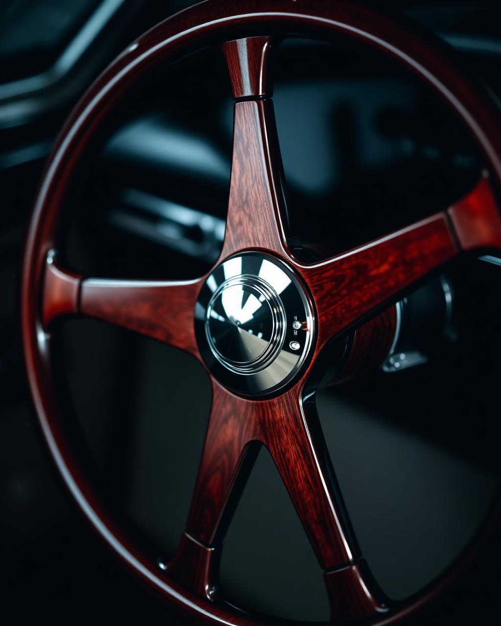 Riva Mahogany Helm